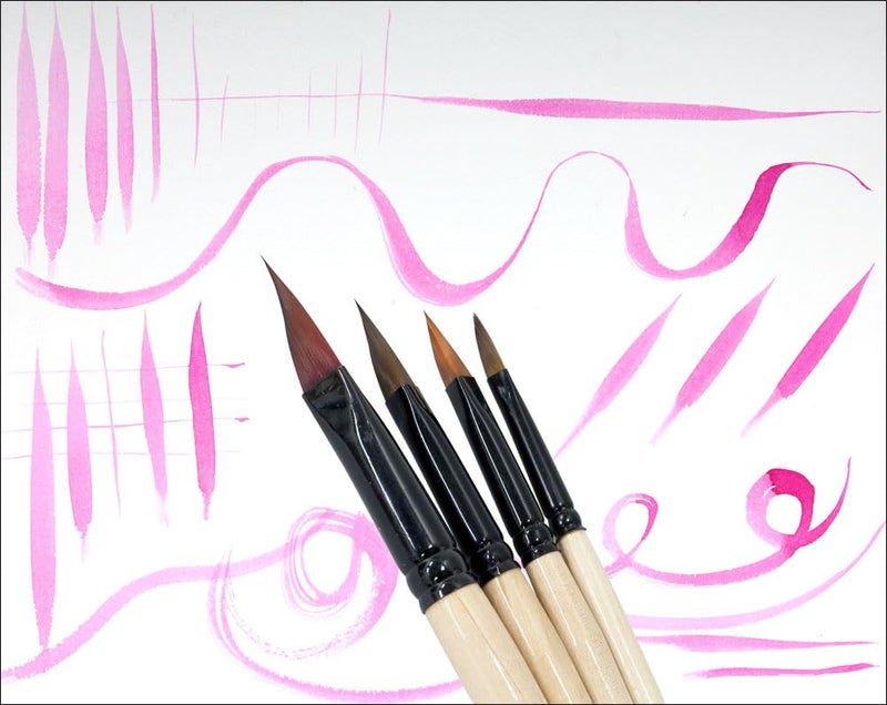 Creative Mark Beste Fountain Brush Set of 4 with DVD - Image 2